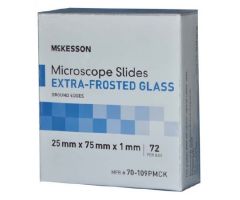 Microscope Slide  25 X 75 X 1 mm Extra-Frosted, 938363CS