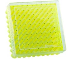 Cryobox, 132 x 132 x 53 mm, format: 10 x 10, for 100 collection tubes 9,38,74,410