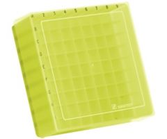 Storage box, slip-on lid, PP, format: 9 x 9, for 81 collection tubes 9,38,76,481