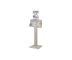 Bowman Cover Your Cough Compliance Kit, Stand, Hand Sanitizer Holder,Vertical Sign Holder