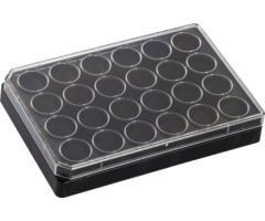 lumox multiwell, Cell culture plate, with foil base, 24 well, 20 piece(s)