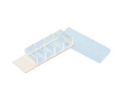 x-well cell culture chamber, 4 wells, on lumox slide, removable frame