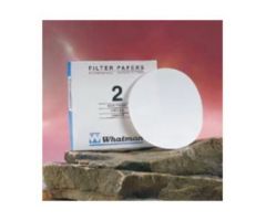 Whatman Filter Paper 125 mm, 2 Grade, Medium Fine Porosity, Circle Format, 190 m Thickness, >8 m Particle Retention, Smooth Surface