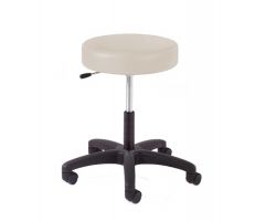 Lab Stool, Blk Bse, Sgl Lever British Tan