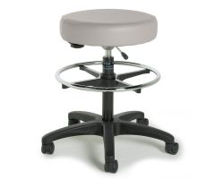 Stool, Sgl Release, Comp Base Backrest, Foot Ring, Teal