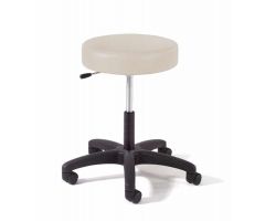 Phys.Stool, Blk Bse, Sgl Lever Gray