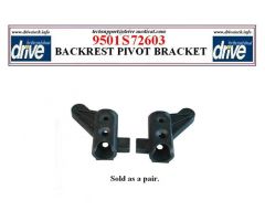 Back Rest Pivot Bracket (pair) for Rollator