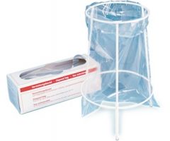 Table stand, for destruction bags 300 x 200 mm (item no 86.1197), epoxy resin, white