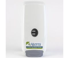 Hand Hygiene Dispenser Aterra White Push Bar 1000 mL Wall Mount