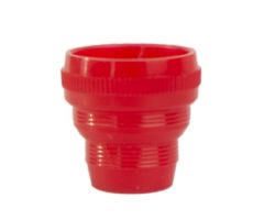 Tube Closure Polyethylene Plug Cap Red 10 to 16 mm For 10, 12, 13 and 16 mm Tubes