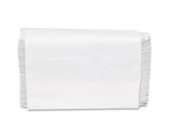 Folded Paper Towels, Multifold, 9 x 9 9/20, White, 250 Towels/Pack, 16 Packs/CT