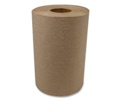 Morsoft Universal Roll Towels, 8" x 350 ft, Brown, 12 Rolls/Carton