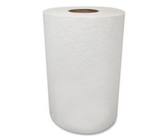 Morsoft Universal Roll Towels, 8" x 350 ft, White, 12 Rolls/Carton