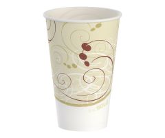 Drinking Cup Solo 12 oz. Symphony Print Wax Coated Paper Disposable 972470SL