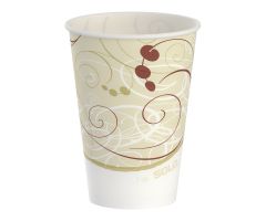 Drinking Cup Solo 7 oz. Symphony Print Wax Coated Paper Disposable 972476CS