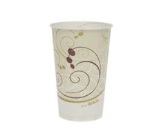 Drinking Cup Solo 16 oz. Symphony Print Wax Coated Paper Disposable 972519CS