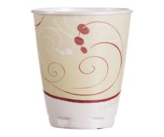 Insulated Drinking Cup Trophy Plus 8 oz. Symphony Print Paper Disposable 972569SL