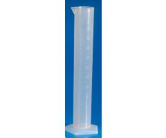 Graduated Cylinder Pentagonal Base Polypropylene 2,000 mL (64 oz.)