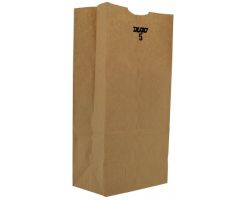 Grocery Bag Duro Brown Kraft Recycled Paper 5 lbs.