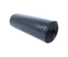 Trash Bag Colonial Bag 60 gal. Black HDPE 17 Mic. 38 X 58 Inch X-Seal Bottom Coreless Roll