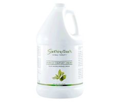 Massage Treatment Soothing Touch 1 gal. Pump Bottle Peppermint Scent Cream