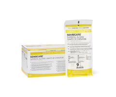 Gloves Surgical SensiCare Aloe Powder-Free Polyisoprene LF 9 Strl White 25Pr/Bx, 4 BX/CA, 9875597BX