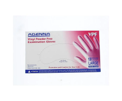 Gloves Exam Powder-Free Vinyl Large Clear 100/Bx, 10 BX/CA, 9900021CA