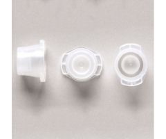 Accu-Tube Tube Cap Polyethylene Snap Cap For 10, 12 and 13 mm Tubes, Glass and Plastic Blood Collection Tubes