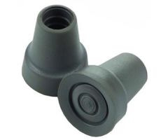 Cardinal Health Replacement Crutch Tips, 19mm OD, Gray