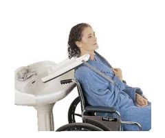 Sammons Preston Wheelchair Shampoo Tray, 12-3/4" x 17", Portable