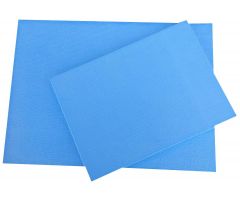 FAN PAD-GL, 8X11, ULTRA, LIGHT BLUE