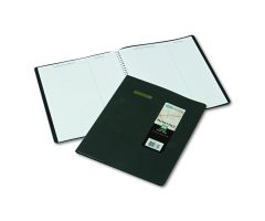 Monthly Planner with Black Cover, 8.88" x 11"