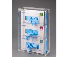 Acrylic Glove Box Holder - 3 Box, 3 Magnets