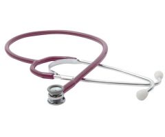 ProScope 676 Dual-Head Stethoscope, Flexible 21" PVC Tubing, 31" L, Infant, Magenta