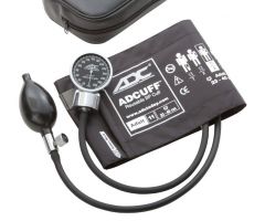 Diagnostix 700 Series Aneroid Sphygmomanometer, Adult, Black