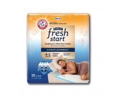 FitRight Fresh Start Surface Protectors, Urinary and Postpartum Incontinence Underpads, with the Odor-Control Power of ARM & HAMMER Baking Soda, 30" x 36" AH3036Z