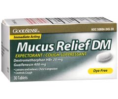 GoodSense Mucus Relief DM 400/20Mg Tabs 30 Ct