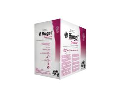 Biogel Sensor Latex Surgical Gloves, Powder-Free, Size 8