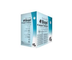 Biogel PI Indicator Sterile Powder-Free Synthetic Surgical Undergloves, Blue, Size 6.5