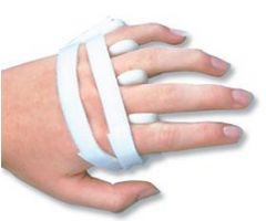 LMB Soft-Core Wire-Foam Ulnar Deviation Splint, Right, Size S