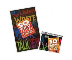So What Do You Think Activity Card Set by AliMed ALI80397A