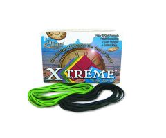 X-treme File Bands, 117B, 7" x 0.13", Lime Green, Approx. 175 Bands/1-lb. Box