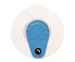 Blue Sensor L Electrode, Snap Connector, Wet Gel, Microporous Backing, Long-Term, 55 mm, 25 Units / Pack