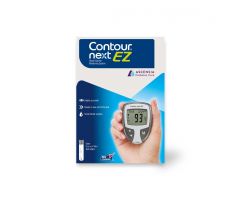 Contour Next EZ Blood Glucose Meter with App System, plus 7-, 14- and 30-Day Averages of Blood Glucose Levels