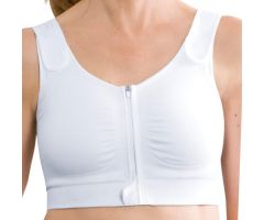 Postsurgical Front-Zip Bra with Adjustable Straps, Size 50/52