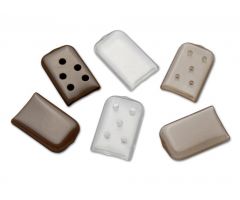 Regular Instrument Guard, Nonvented, Solid Clear, 2 mm x 25 mm x 25 mm