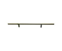 Stainless Steel Ballet Bar with Two Wall Brackets, 7' L