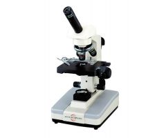 Student Monocular Microscope inclined w/Fluorescent Illum.