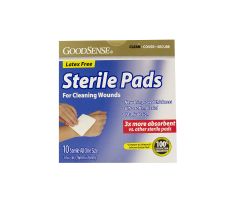 GoodSense Sterile Pads (3" X 3") (12 Ply Product Better Than Brand) 10 Ct