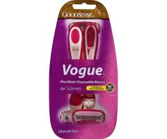 GoodSense Women's Vogue 5 Blade Disposable 3 Count